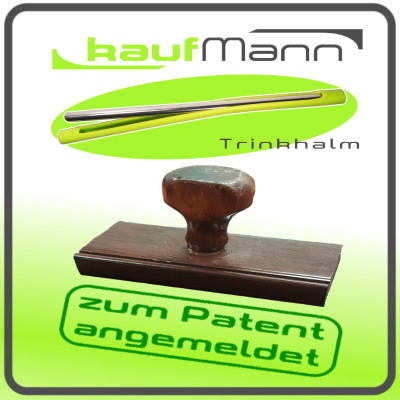 Patentanmeldung Kaufmann-Trinkhalm offengelegt - 