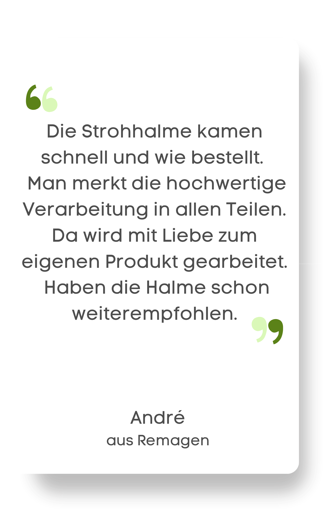 Bewertung André